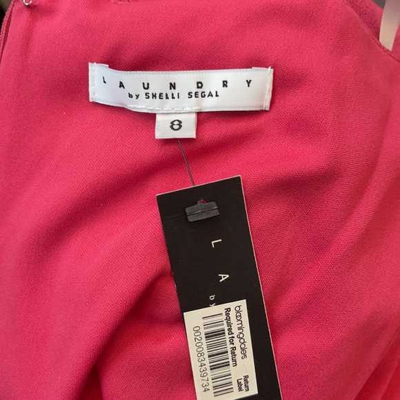 Laundry by Shell Segal Dark Pink Halter Dress NWT - Picture 15 of 16
